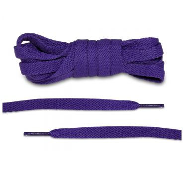 Laces purple 1 flat