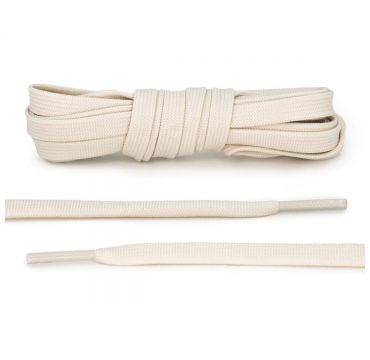 Laces basketball cream flat