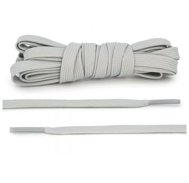 Laces basketball light grey flat