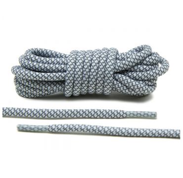 Laces reflective 3M white rope 