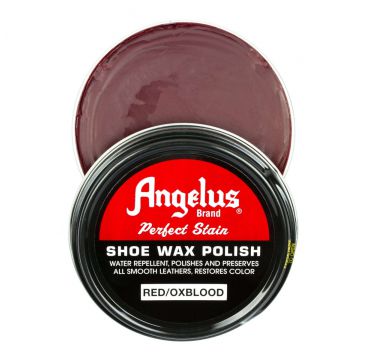 Angelus Shoe Wax Polish Oxblood Red