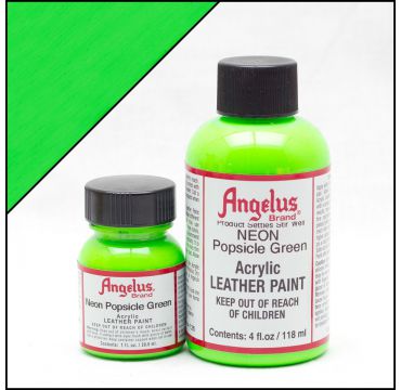 Angelus Leather Paint Popsicle Green