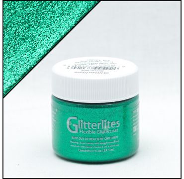 Angelus Glitterlites Emerald 1oz